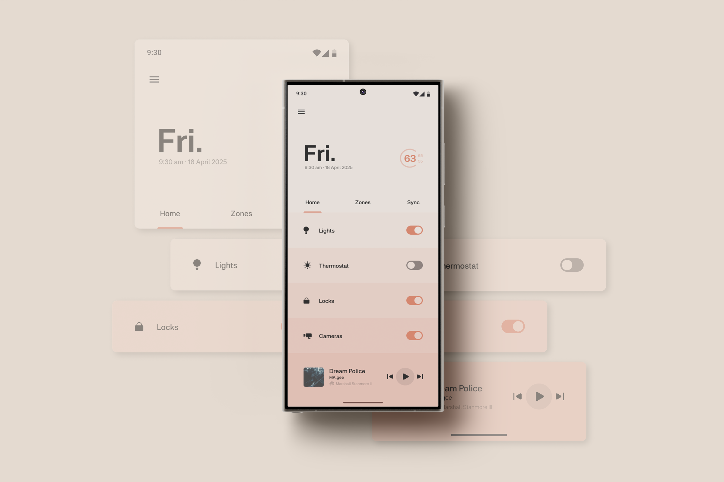 Nuro home screen