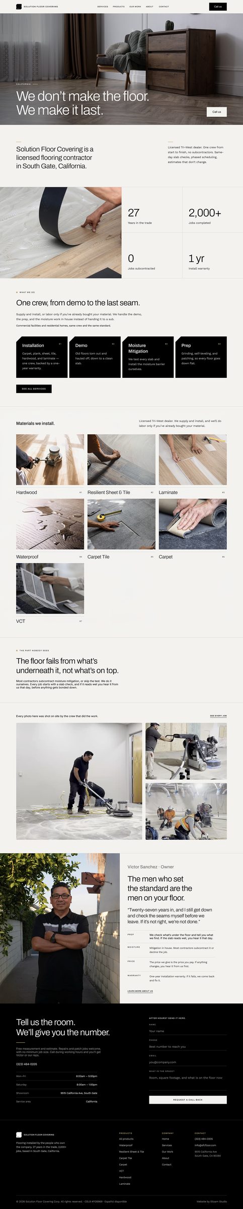 Solution Floor Covering full site