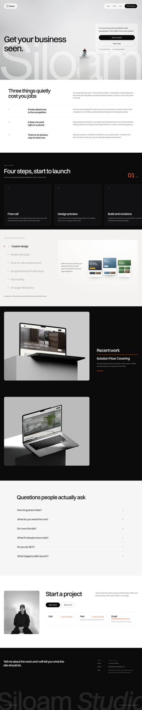 Siloam Studio full site
